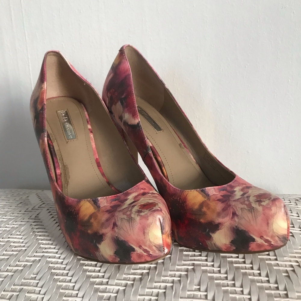 BCBGeneration Floral Heels